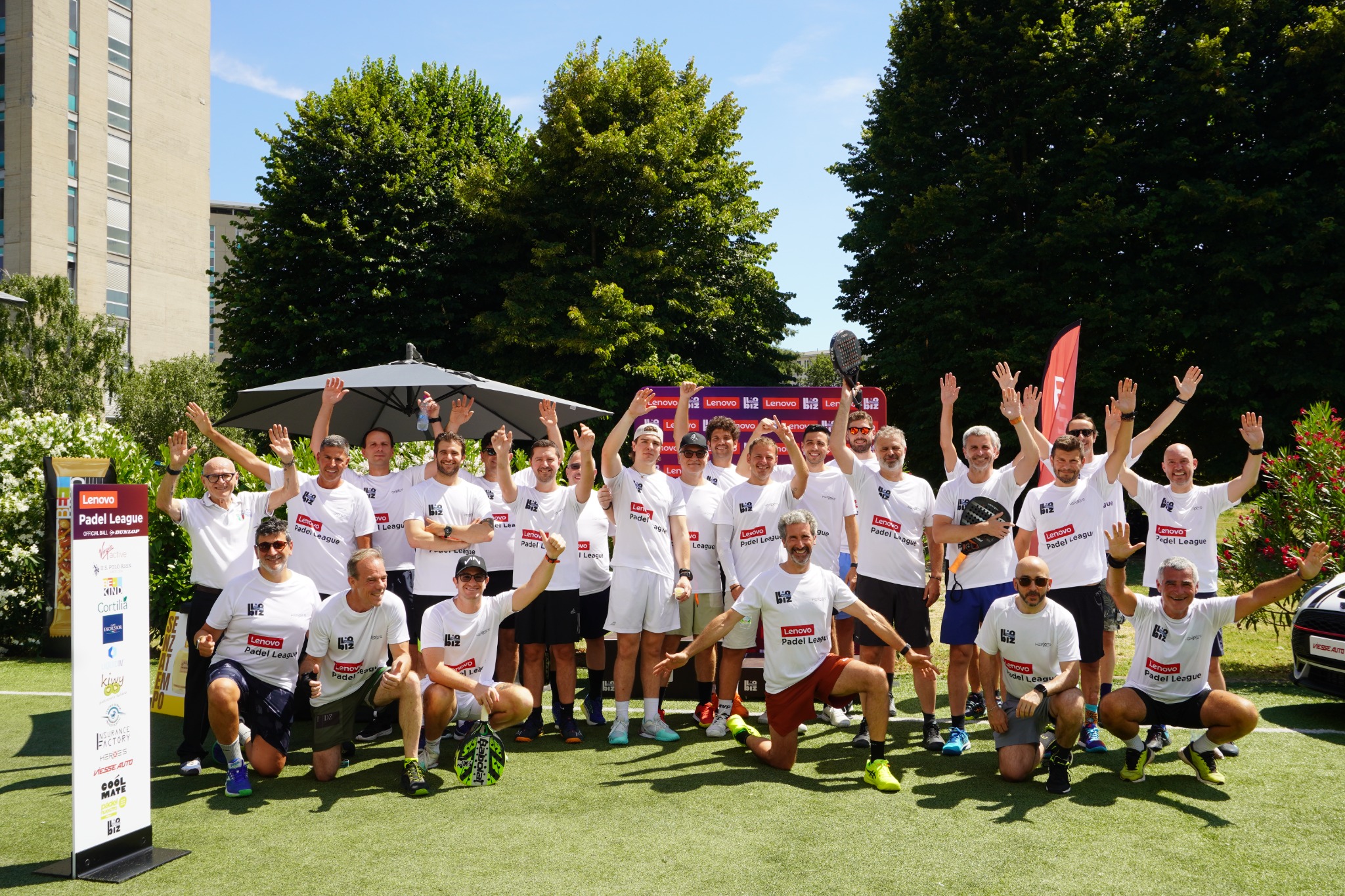 Lenovo Padel League by Lobiz Agency